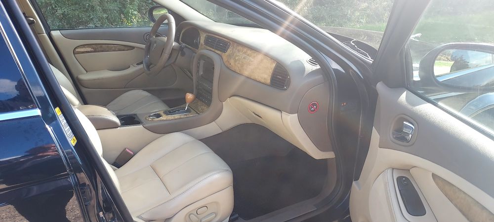 2006r Jaguar S type 2.7d Piękna czarna limuzyna