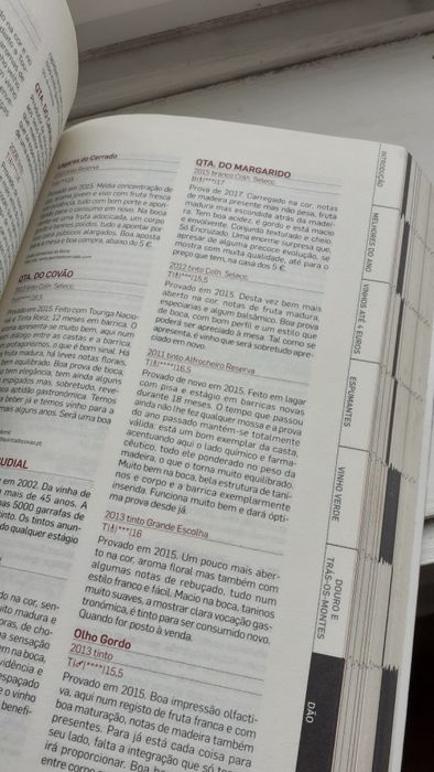 Vinhos de Portugal 2000 e 2018