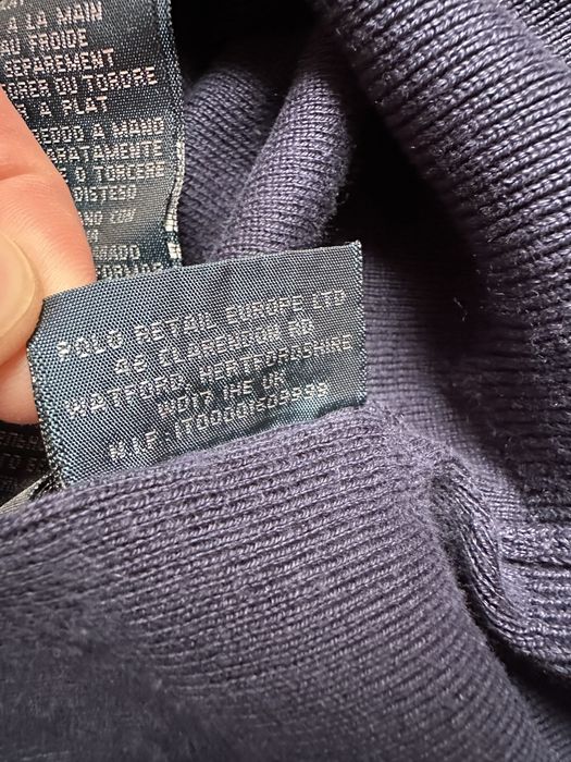 Sweter rozpinanany granatowy Polo Ralph Lauren unisex streetwear ol