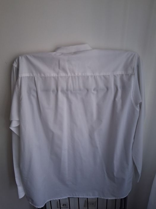 Camisa branca lisa para Homem