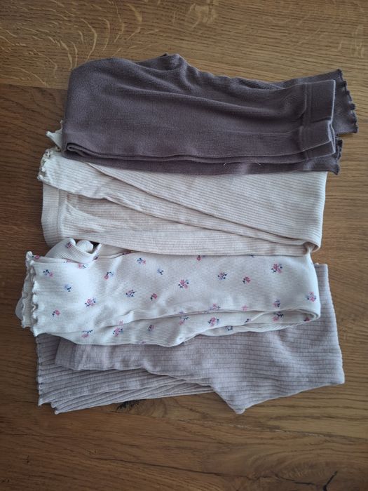 Leginsy dziewczynka 128 paczka 18szt