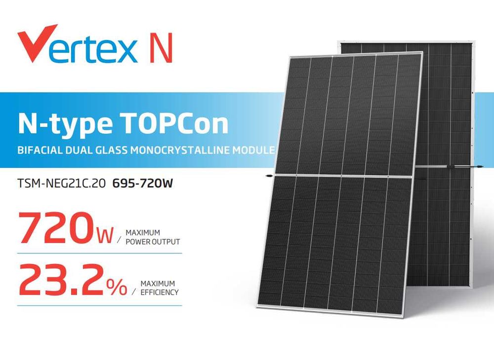 Trina Solar 705W Bifacial
