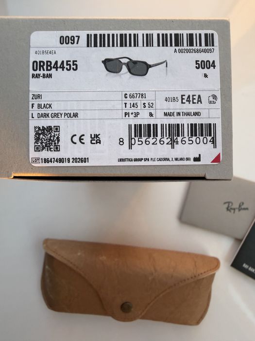 Сонцезахисні окуляри Ray ban 4455 667781 dark grey polar: 6 500