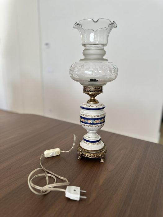 2 candeeiros de mesa - vintage