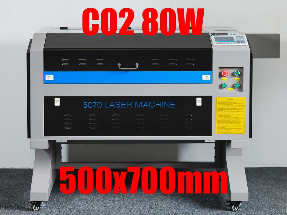 Лазерний верстат CO2 TD-5070 EFR 2 80W 500x700мм
