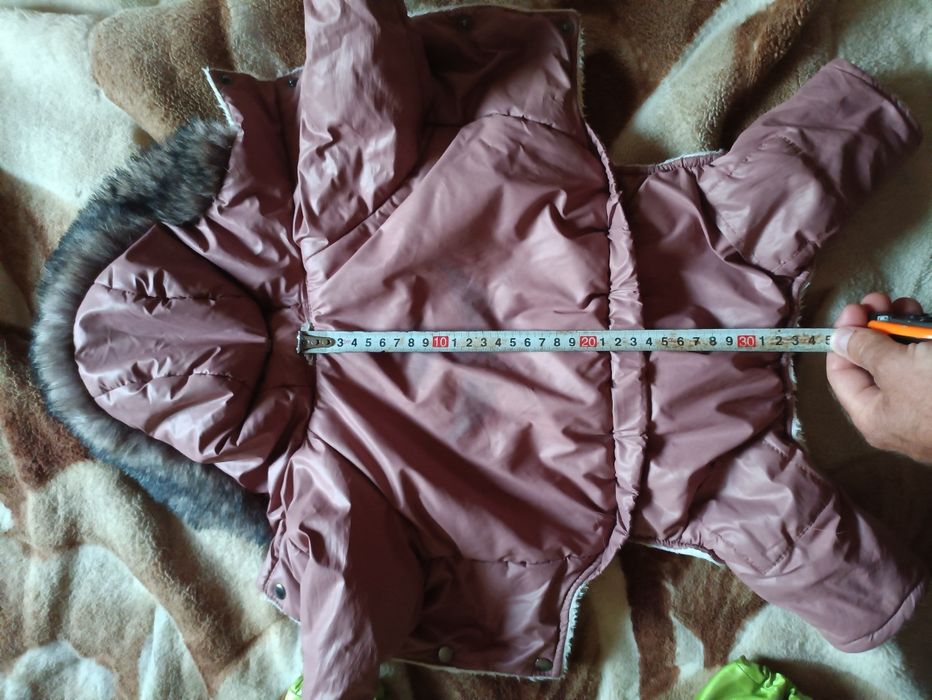 2 костюма на собаку мини или xs и одежда на зиму  зима