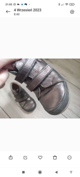 Buty bopy 25 dziewczynka