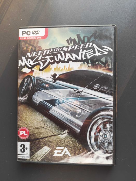 Gra PC retro, Need for Speed Most Wanted, stan idealny,wersja PL