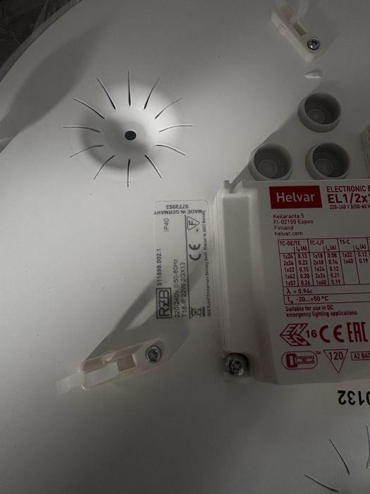 Lampa RZB oprawa scienna / sufitowa
