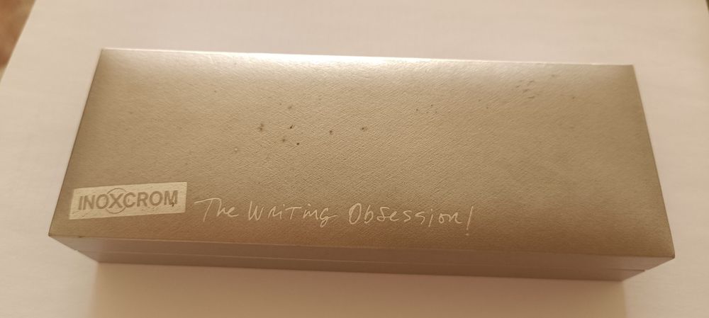 Conjunto de canetas Inoxcrom tinta permanente e esferográfica