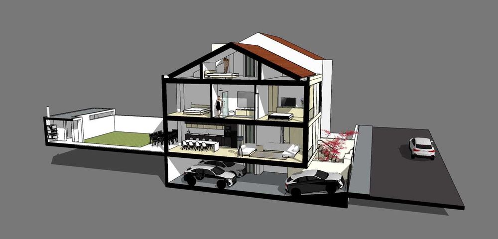 Terreno com projeto aprovado em Vilar do Paraíso