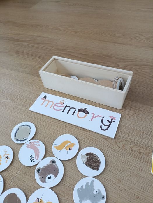 Gra memory, dwa zestawy