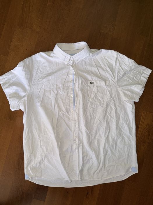 Біла сорочка lacoste