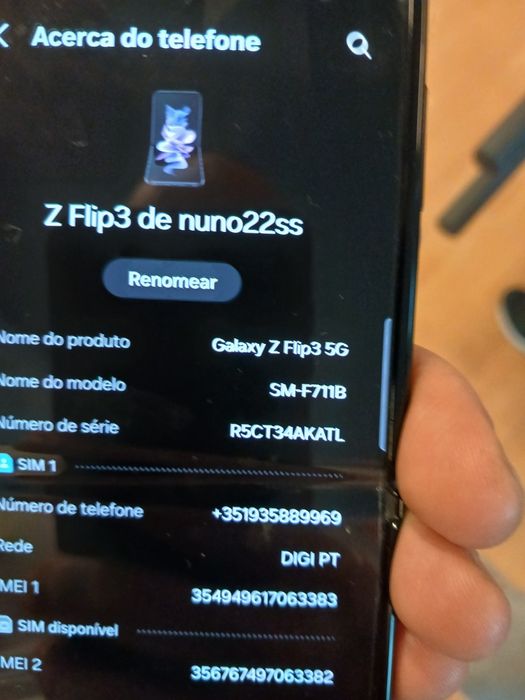 Samsung Z Flip3 impecável