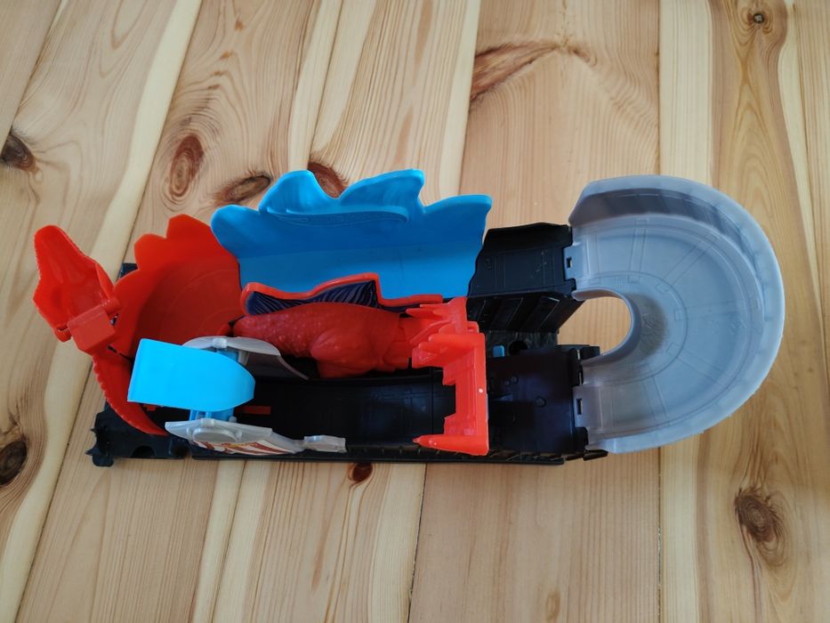 Hot Wheels City Zestaw Rollercoaster Dino Atak