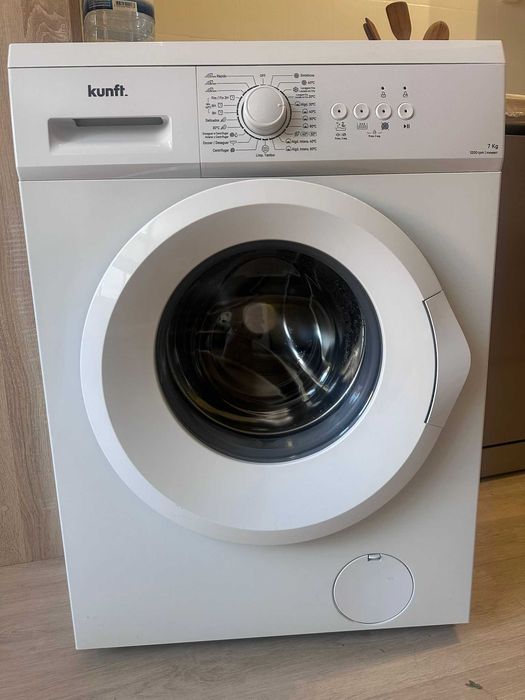 Máquina de Lavar Roupa KUNFT KWM5316 (7 kg - 1400 rpm - Branco)