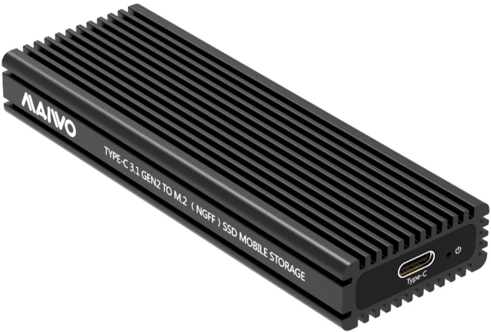 Зовнішня кишеня Maiwo для M.2 SSD NVMe (PCle) / M.2 SSD SATA - USB 3.1