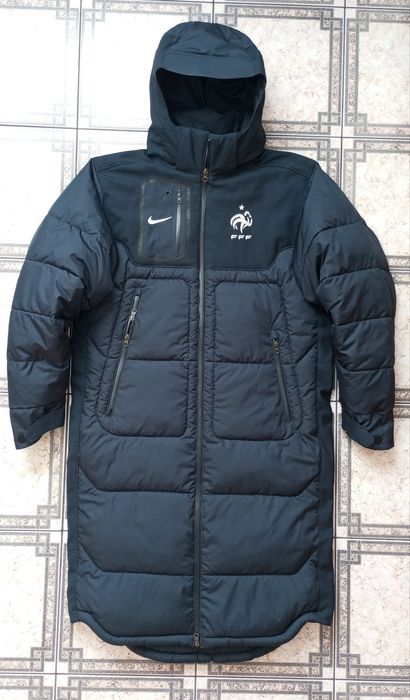 Nike FFF zimowa długa kurtka męska parka S