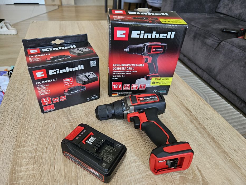 Wkrętarka Einhell TC-CD 18/38 zestaw