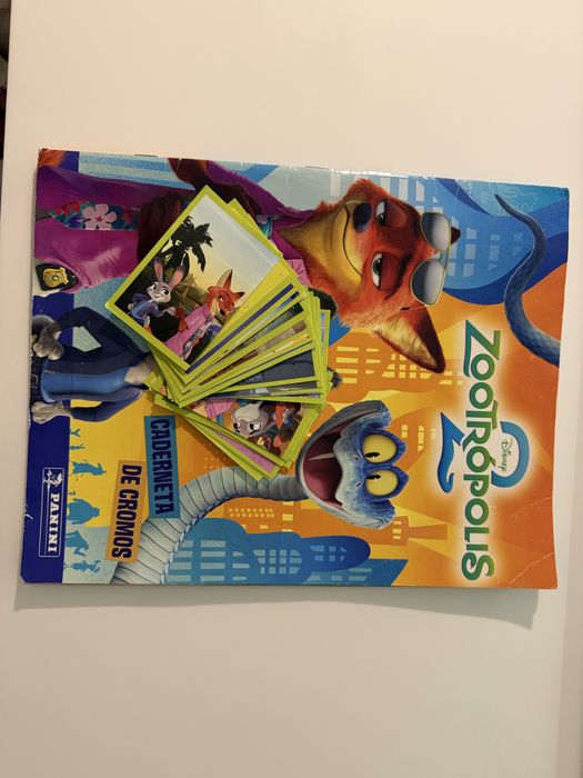 Troco cromos do zootrópolis 2