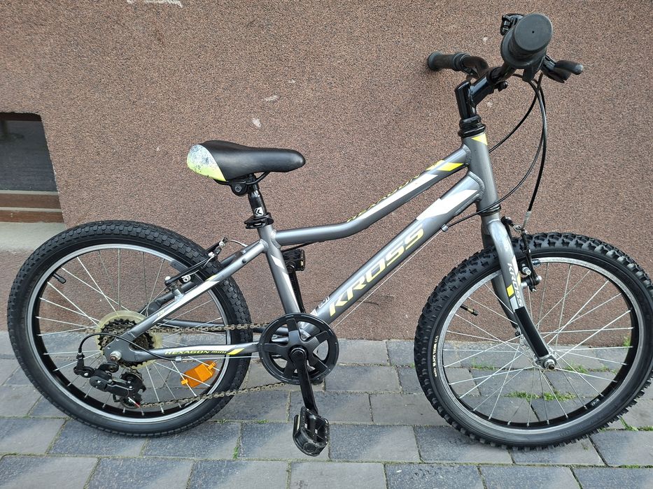 rower dziecięcy KROSS HEXAGON koła 20" rama aluminiowa