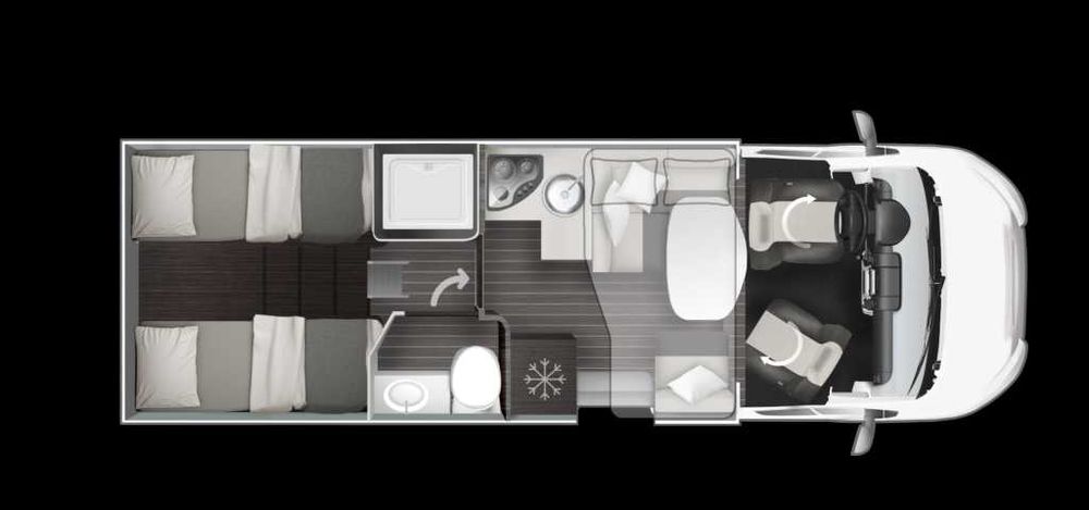 Nowy Kamper Roller Team Kronos 284TL 2025r. FV VAT23% Promocja!