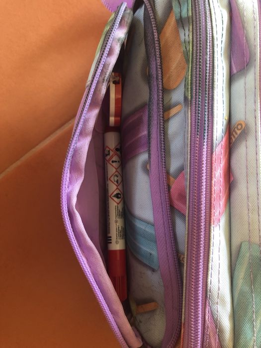 Estojo Totto, com padrão de gelados