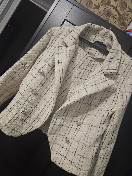 Komplet marynarka i spodenki 36