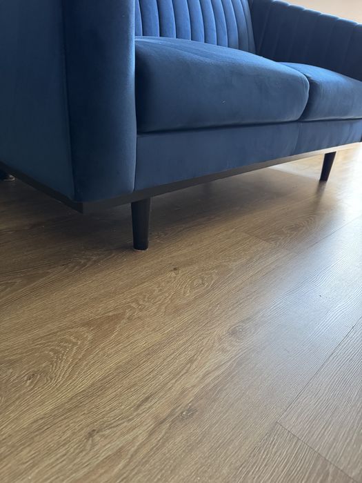 Sofa ASPREY 2 VELVET Granatowa