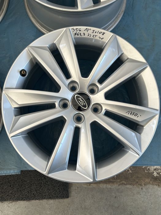 356 Felgi FORD R 17 5x108 otwór 63,3 7J ET40 NOWE