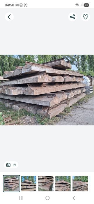 Бипи з рельсами під коловий кран