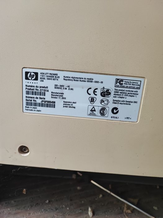 Принтер картридж кольоровий  HP C7131A на запчастини
