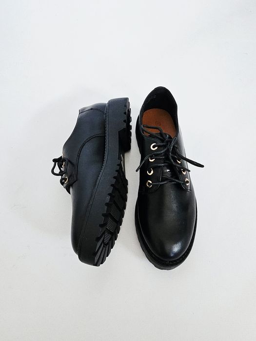 Nowe czarne buty oxfordy Dream Pairs 40