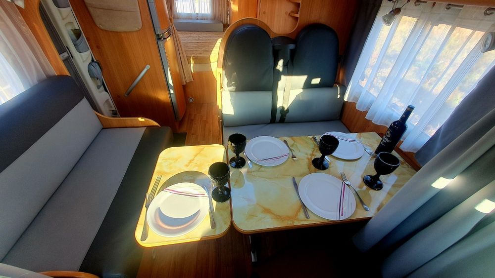 Autocaravana Chausson 4 dormidas aluguer