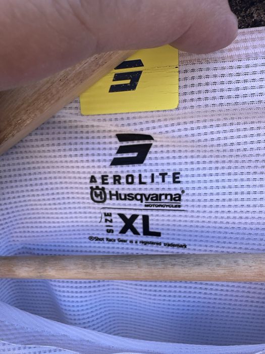 Camisola Enduro/Motocross Shot Aerolite Husqvarna Azul XL