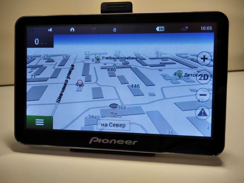 GPS навигатор Pioneer HD свежие карты 2025