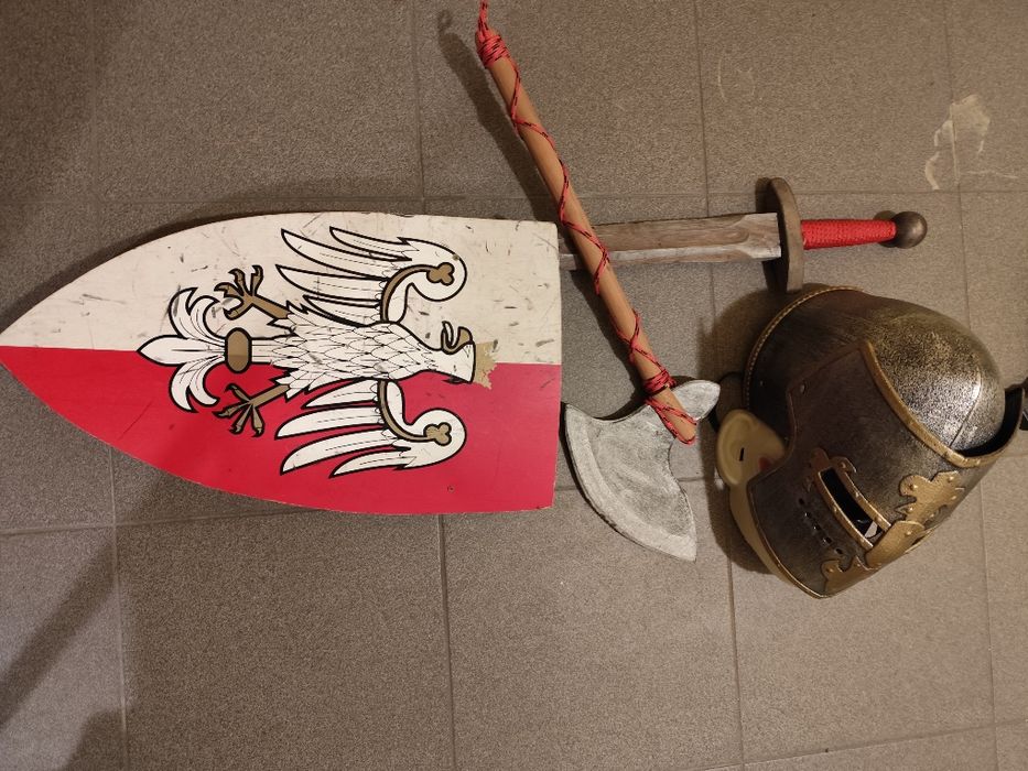 Zestaw rycerski komplet