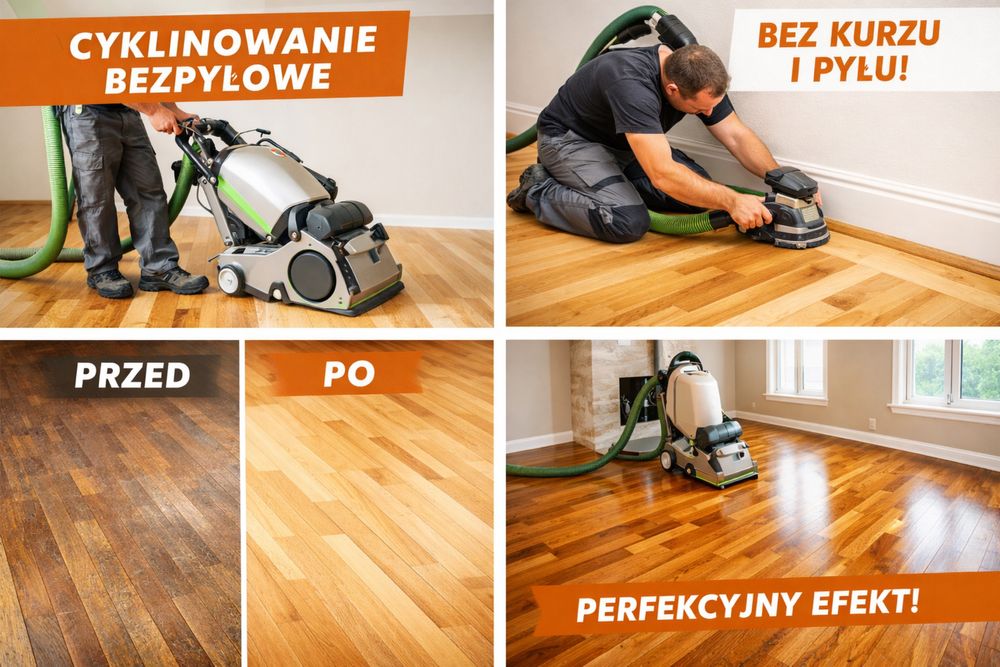 Cyklinowanie podłóg