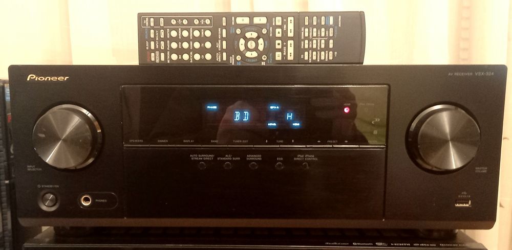 AV-RESIVER Pioneer VSX-324  6.1×100w/HDMI/4K/ARC/USB/Optical/6-16om