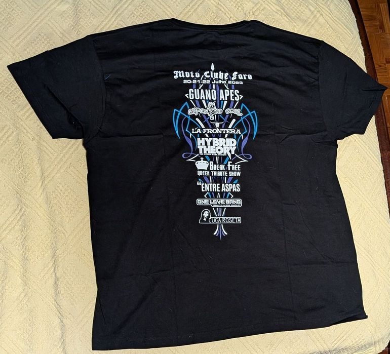 T-shirt Concentracao Moto Clube Faro 2023