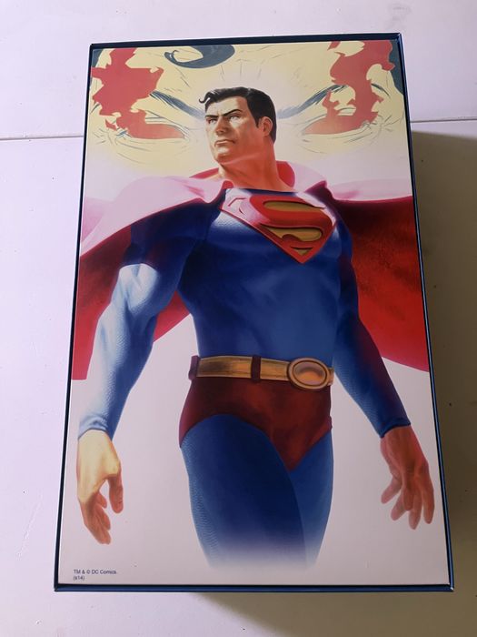 Sideshow Superman 1/6 figura tipo Hot Toys original