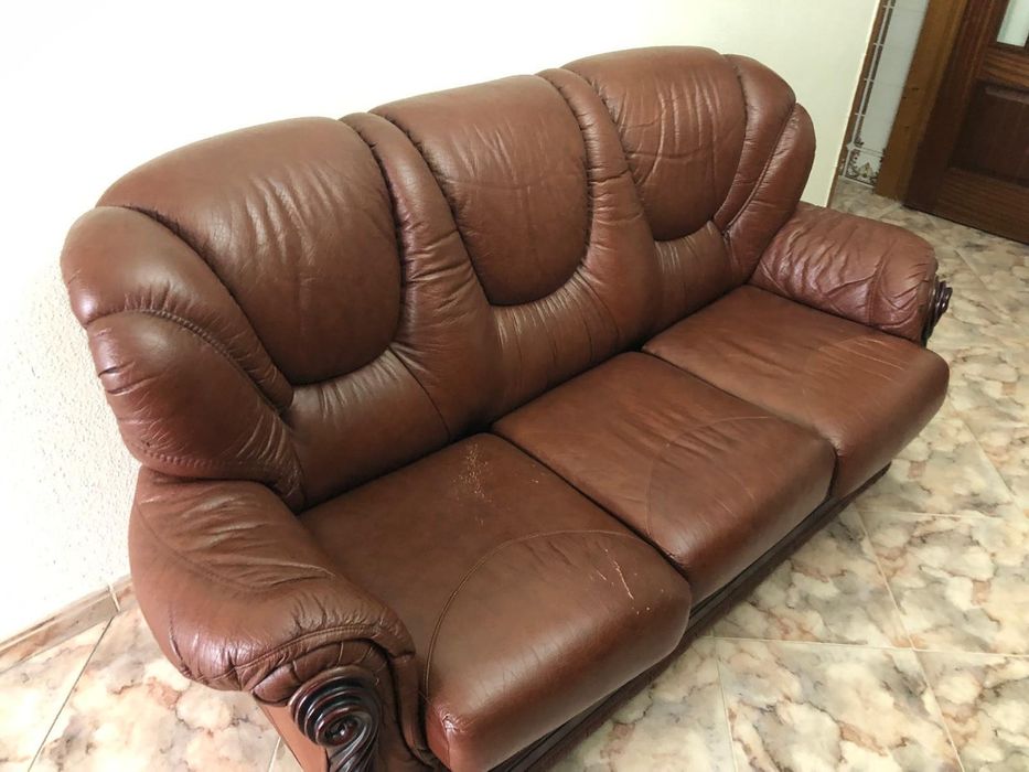 Sofá 3 lugares com cama