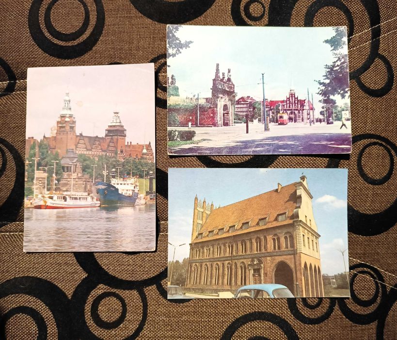 Stara pocztówka widokówka PRL zestaw SZCZECIN