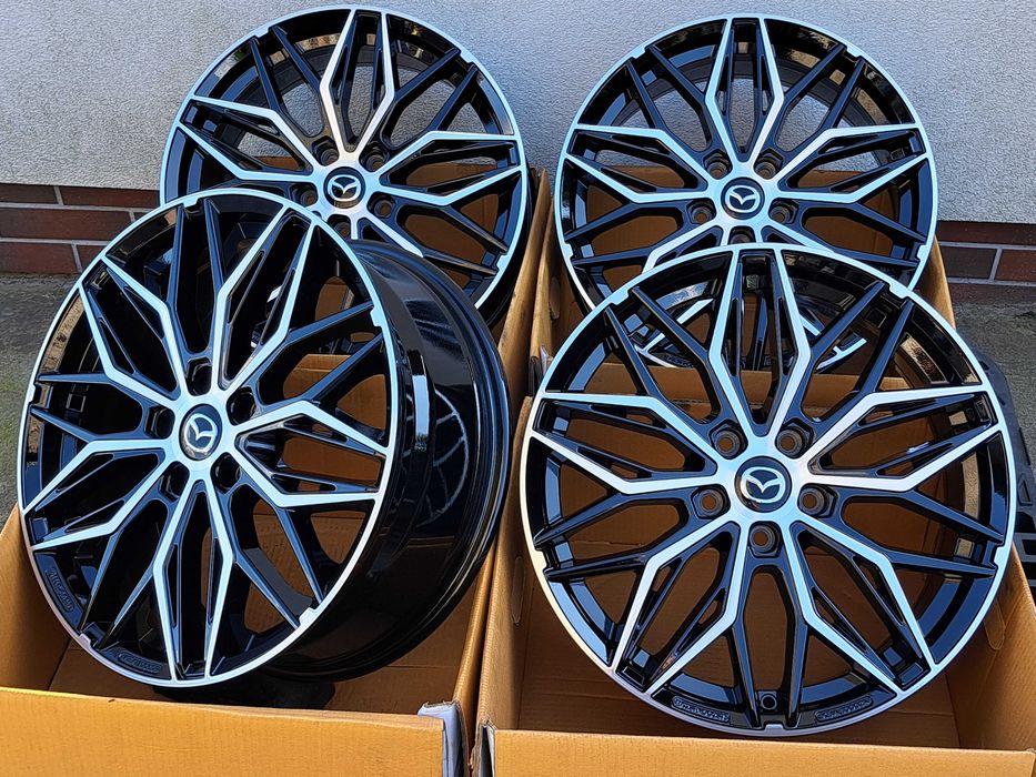 Alufelgi MAZDA 19 NOWE 5x114,3 MPV CX-3 MX-5 MX-6 INNE! CA26 CNC
