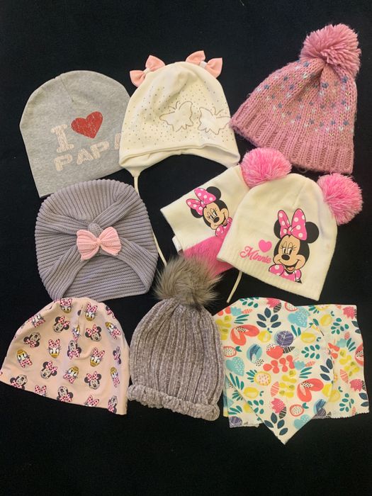 Шапочка шапка шарфік 74 80 розмір