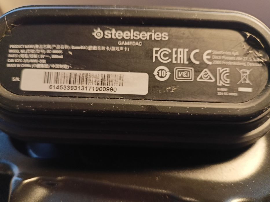 Słuchawki steelseries arctis pro+gamedac