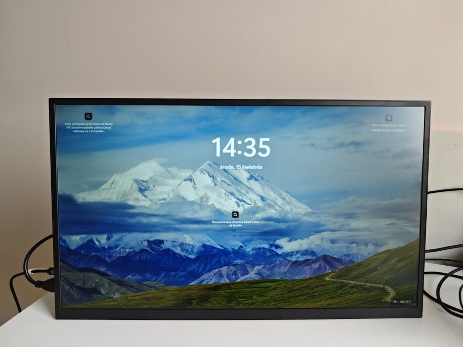 Monitor przenośny 23,8 Uperfect. FHD. Jak Nowy.