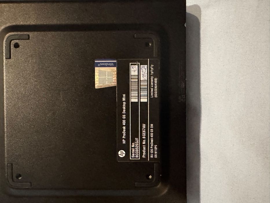 HP ProDesk 400 G5 Mini — Intel Core i7 9th Gen