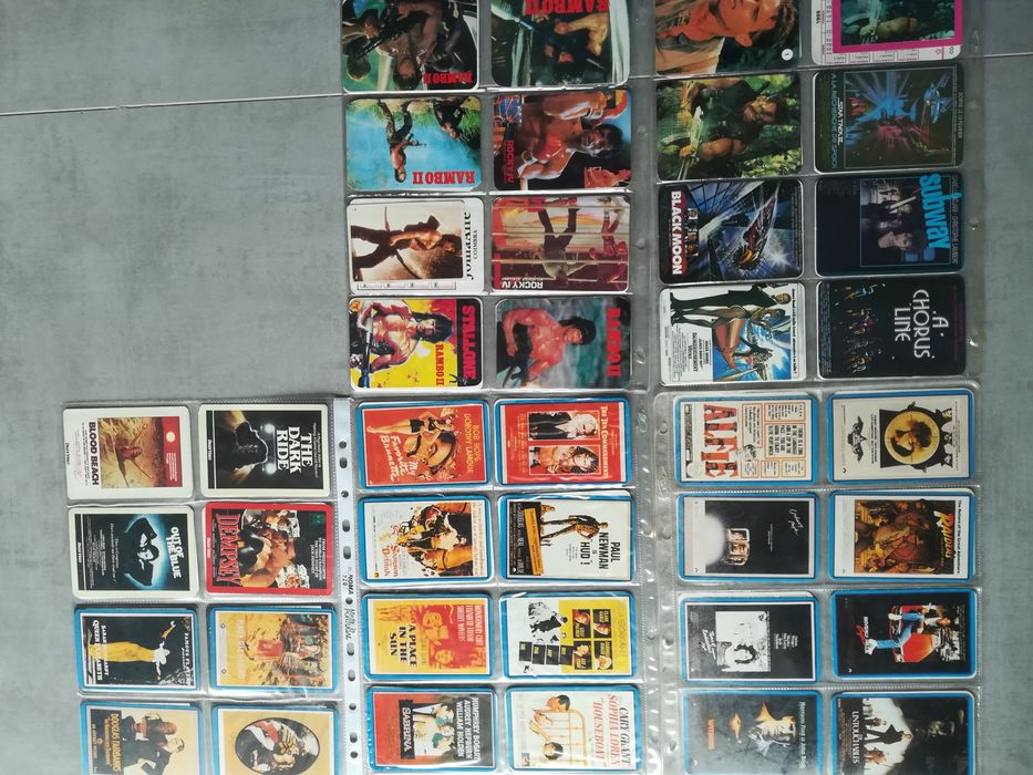 Coleção calendários antigos (futebol, filmes, concelhos)