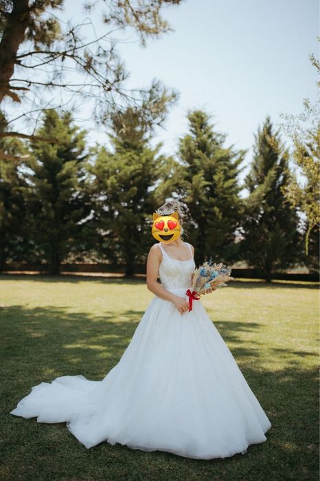 Vendo/Alugo vestido de noiva estilo princesa